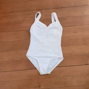 WearMoi white leotard